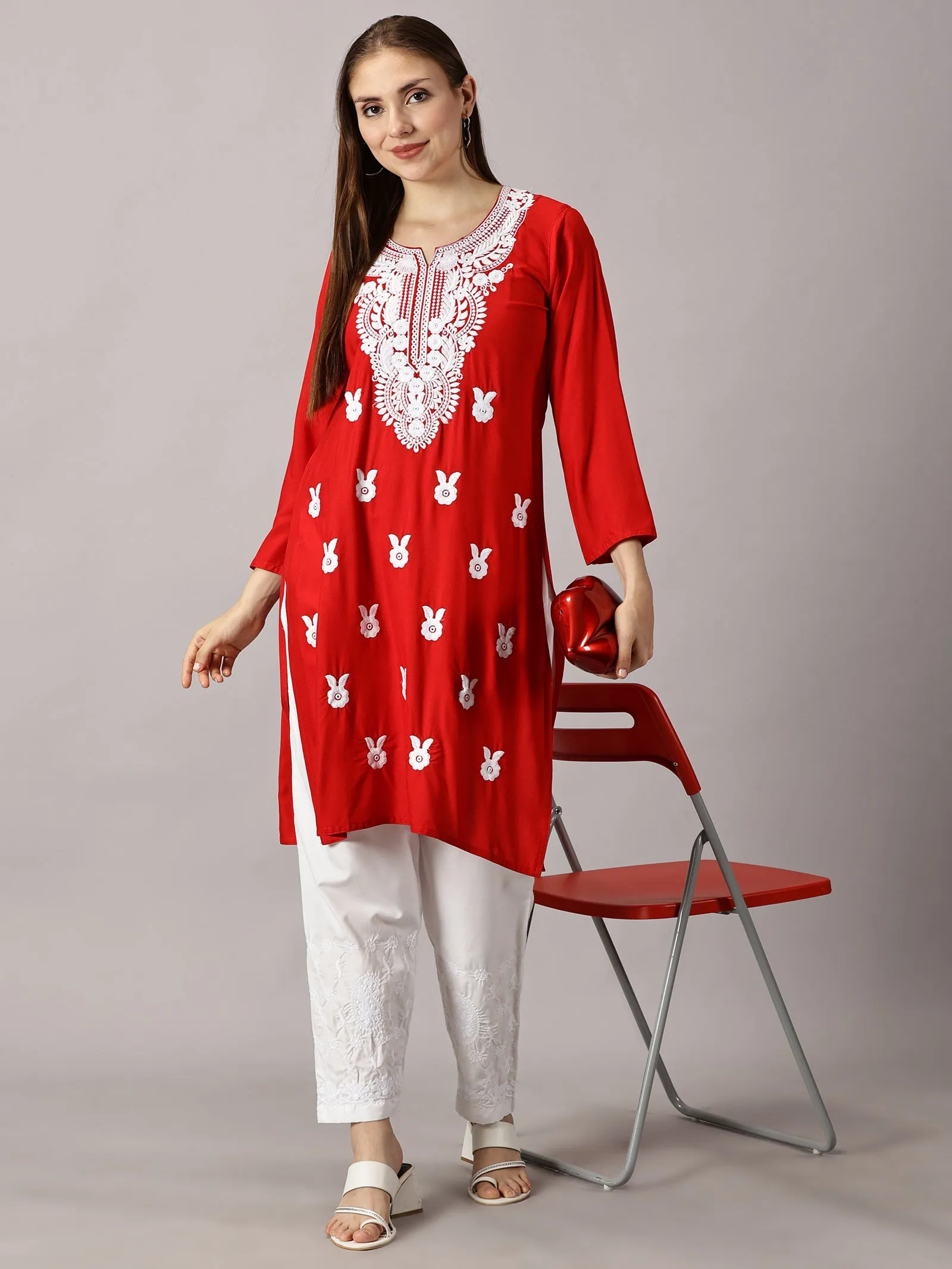 RAYON KURTA SETS