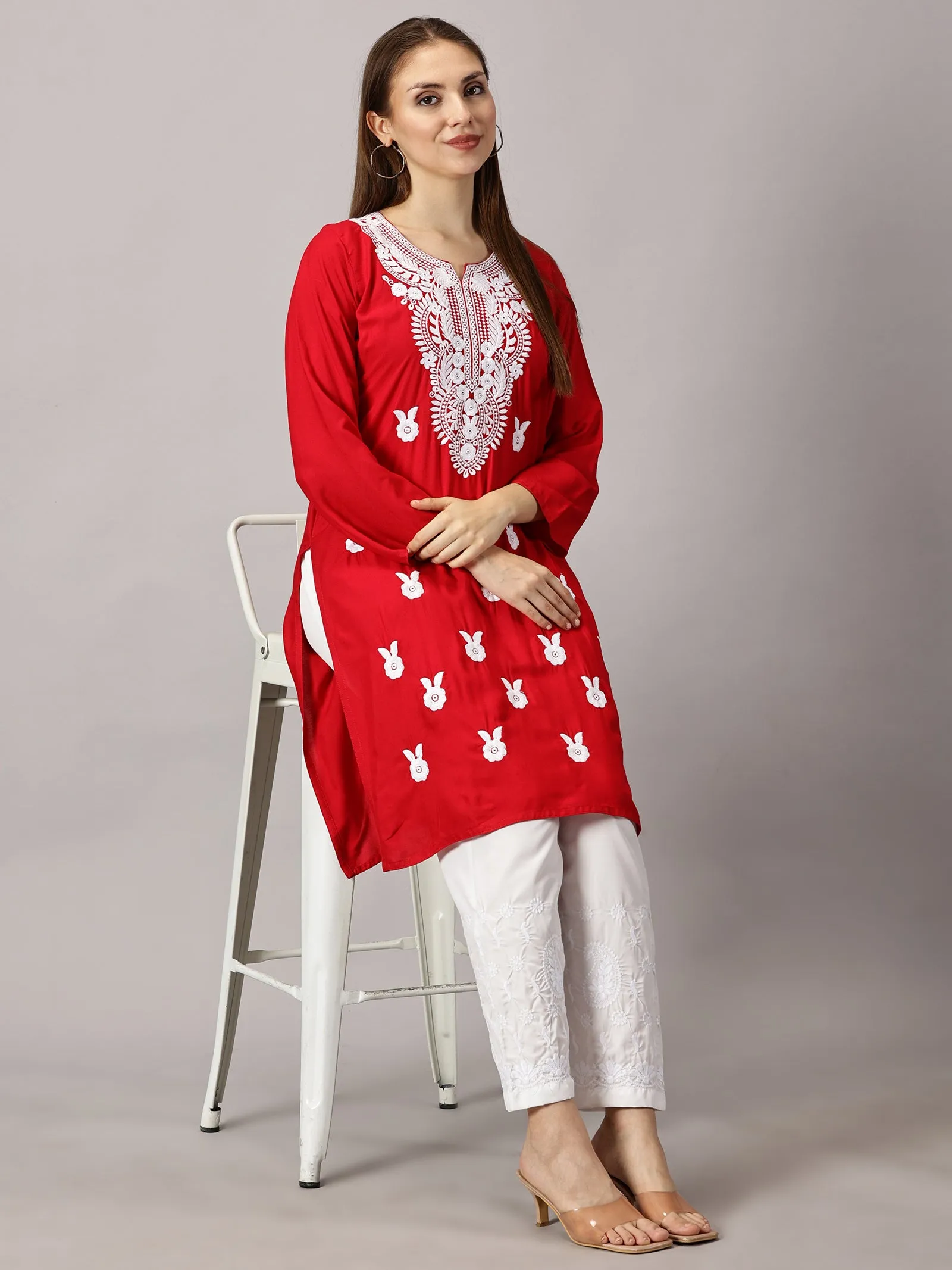 RAYON KURTA SETS