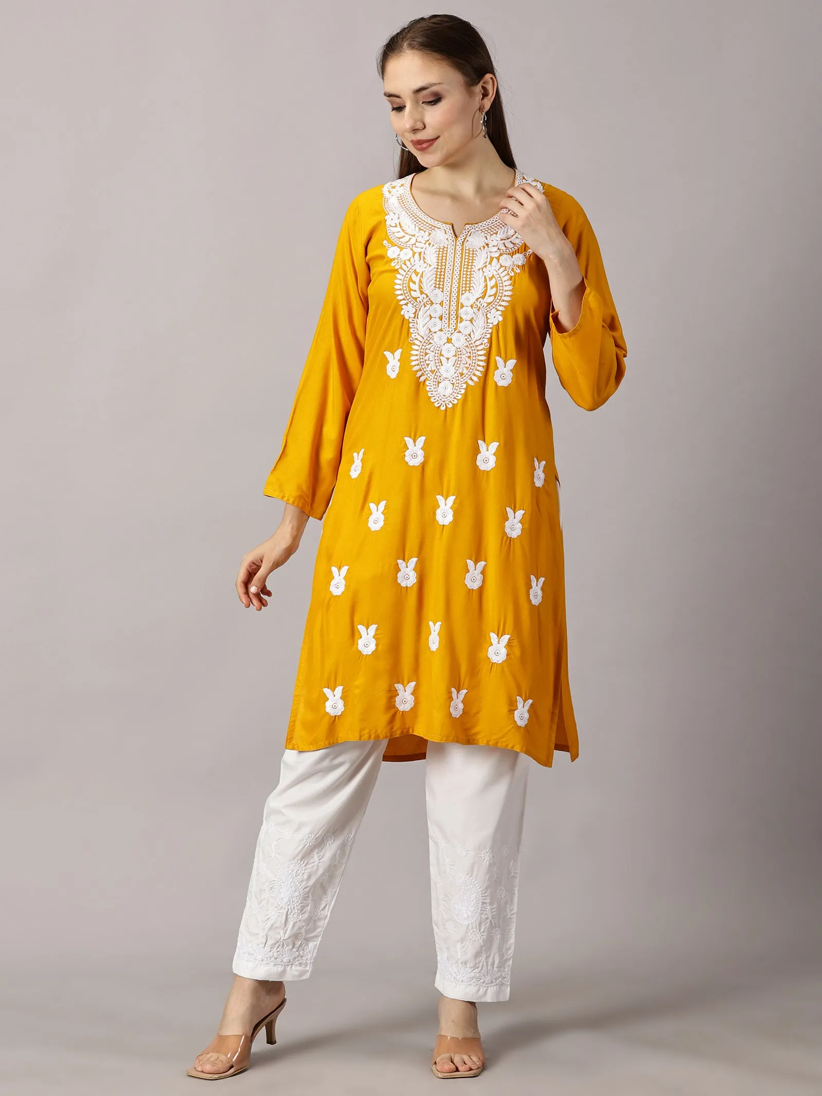 RAYON KURTA SETS