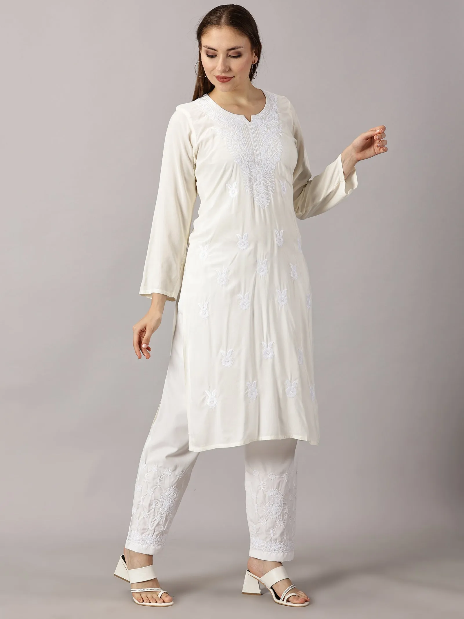 RAYON KURTA SETS