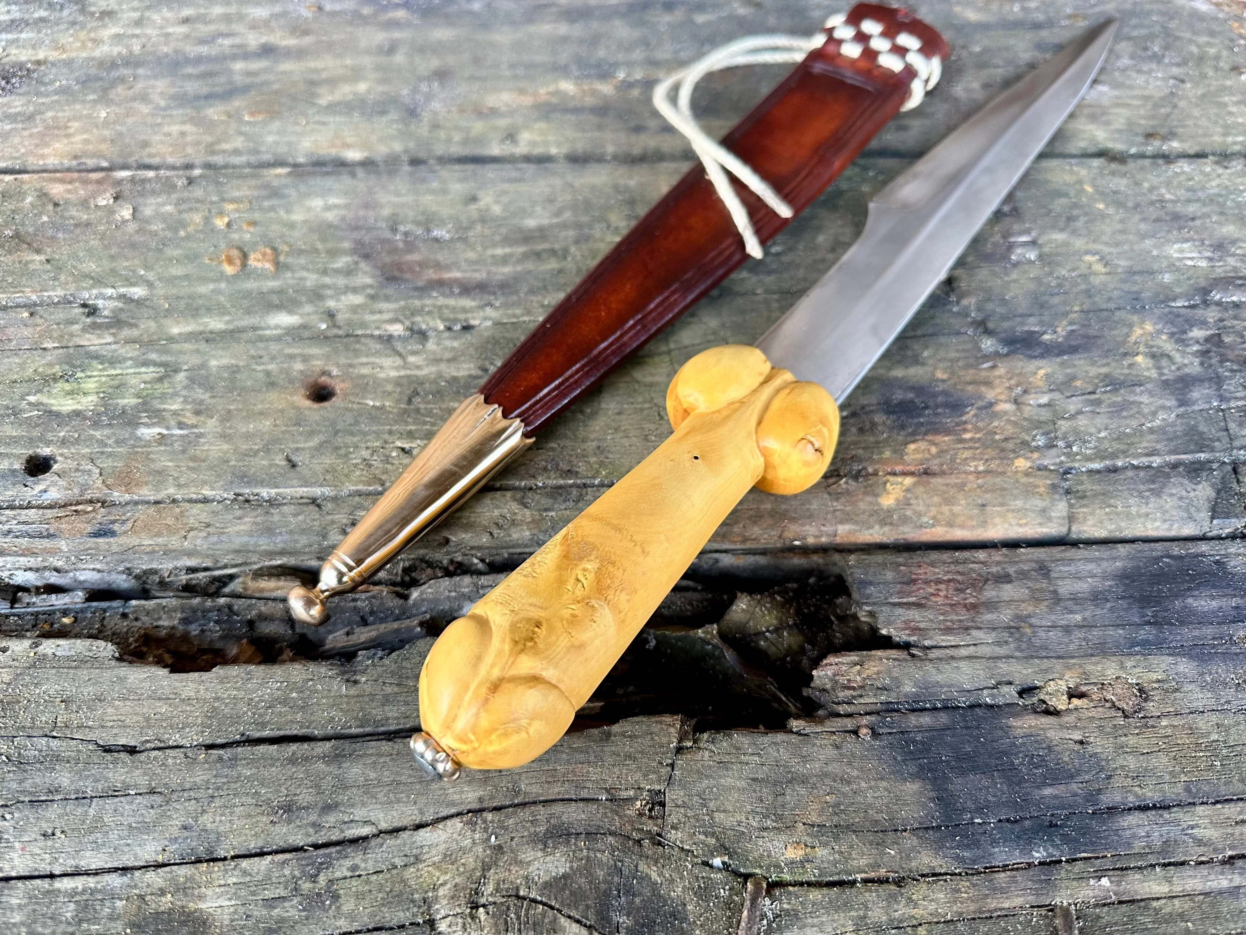 Rude 15thC  Bollock Dagger - SOLD