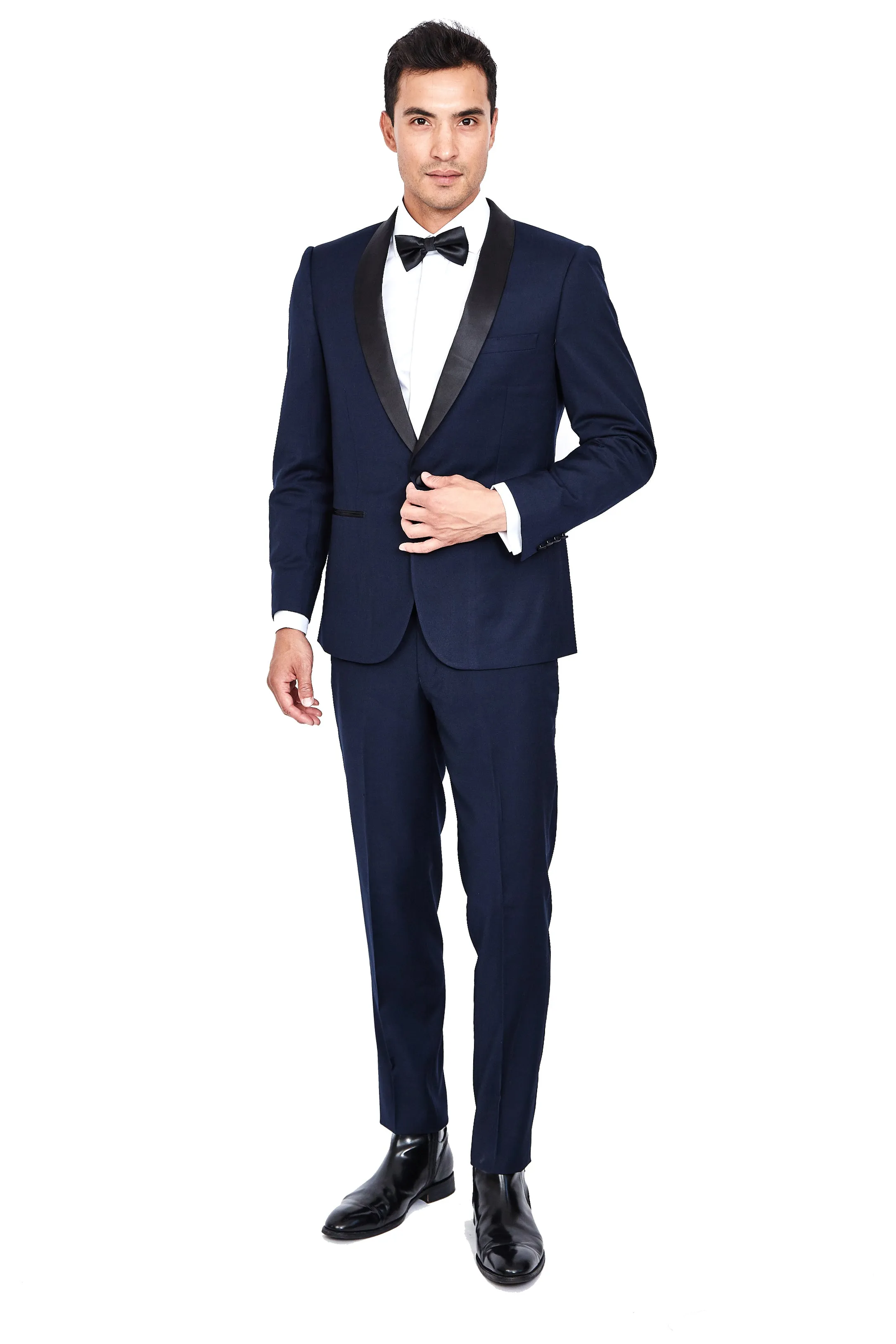 Stretch Tuxedo-Navy